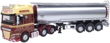 DAF XF EURO 6 CYLINDRICAL TANKER TRUCK - WILLIAM NICOL ABERDEEN -  1:76 - OXFORD