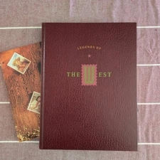 Legends of the West,  Collection of U.S. Commemorative Stamps Book Hardcover