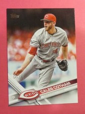 2017 Topps, Cincinnati Reds - CALEB COTHAM