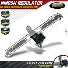 New Electric Window Regulator With Motor for BMW 3 Series E46 98-05 Rear Right