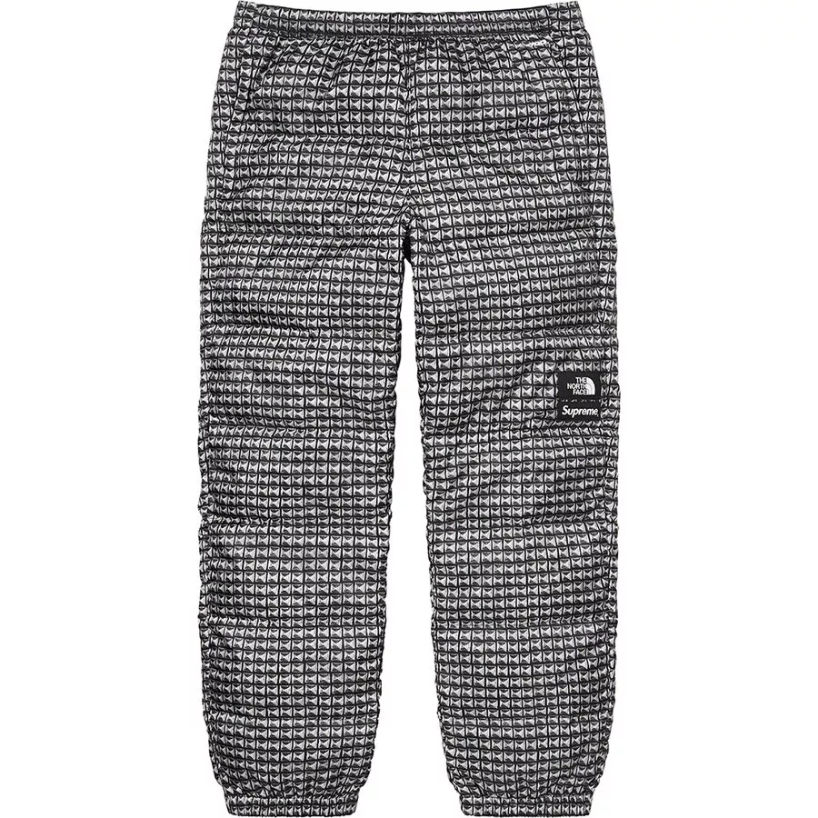 Pantalon noir clouté Nuptse Supreme x The North Face   Taille XL