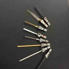 8pcs Jewelry Tool Engraving Cutting Bits for Pneumatic Impact Engraving Machine