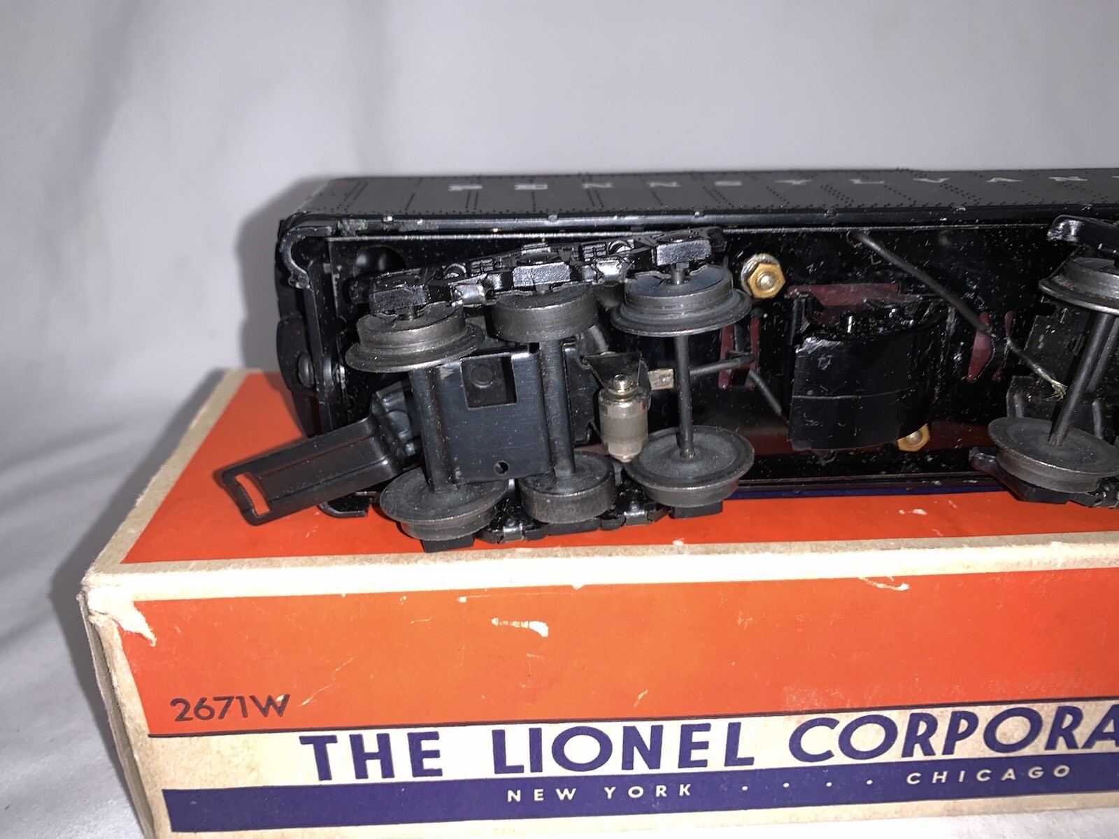 Original Lionel Post War 2671 (12 Wheel Tender) Boxed/Insert (NICE!)NR