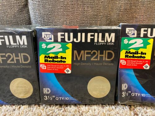 Disquete FujiFilm MF2HD, 4 cajas de 10; nuevo - Imagen 2 de 2