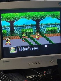 NES FAMICOM TOXIC CRUSADERS (NINJA TURTLES 5) ENGLISH GAME ONLY USED CONDITION