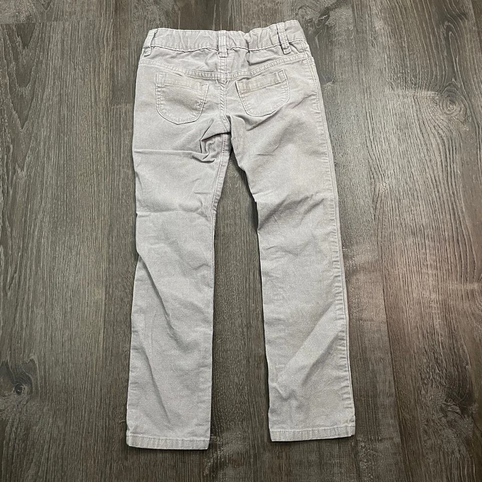 Pantalones de mezclilla Old Navy para niñas grises brillantes pana cintura ajustable ajustados talla 6 regular Foto 4 de 4