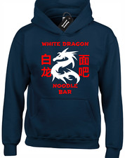 WHITE DRAGON NOODLE BAR HOODY HOODIE TYRELL ORIGAMI UNICORN