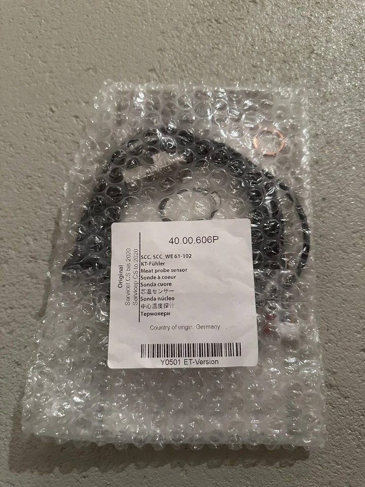 Rational SCC WE 61 - 102 KT Fühler 40.00.606P Meat Probe Sensor Sonde a Coeur