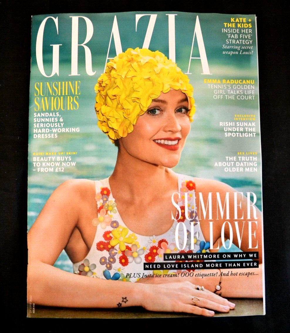Grazia Magazine 27/06/22 Issue 832 June 27th 2022 Princess Kate Emma Raducanu