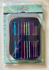 Yarnology Crochet Perfect 16 Steel 8 Aluminum Crochet Hooks 24 pc w/Case