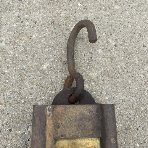 Antiker Hanson Nr. 8916 "TEXAS COTTON SCALE" 160 lbs Chicago USA - Bild 7 von 8