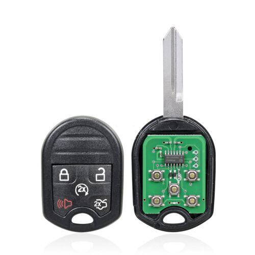 2 5B Remote Key Fob for Ford Taurus Edge Explorer Flex 2011 2012 2013 2014 2015 - Picture 3 of 8