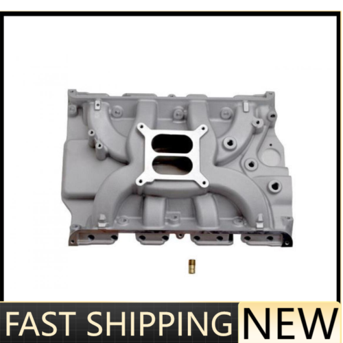 Dual Plane Intake Manifold For Ford FE 390 406 410 427 428 1500-6500 Satin R1148 - Picture 1 of 8