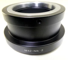 Pentax M42 Screw Lens mount adapter to Nikon Z 6 7 Full frame Mirrorless Camera