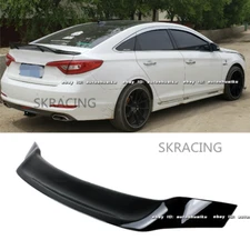 For Hyundai Sonata 2015-2017 Gloss Black Duckbill Rear Trunk Lid Spoiler Wing