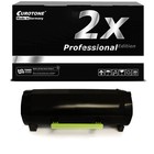 2x Pro Toner F R Lexmark MS-410-dn MS-610-dte MS-310-dn MS-610-dtn MS-310-d