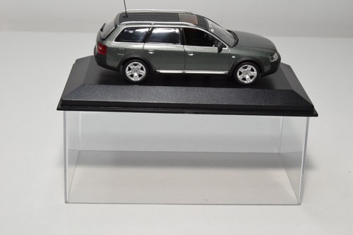 B38 1:43 MINICHAMPS AUDI A6 AVANT ALLROAD RACING VERDE DISTRIBUIDOR SIN USAR,... - Imagen 7 de 19