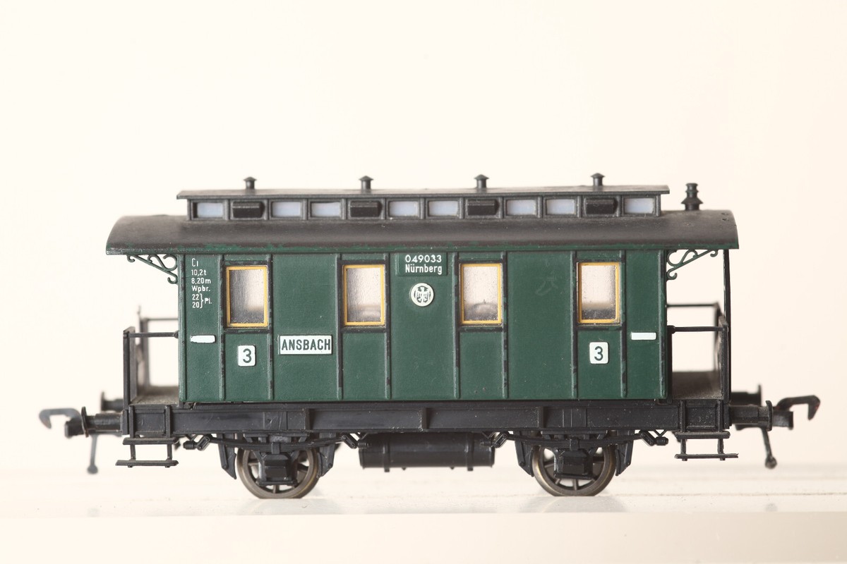 Fleischmann H0 5051 Personenwagen 3. Kl. DRG 049 033 (265019