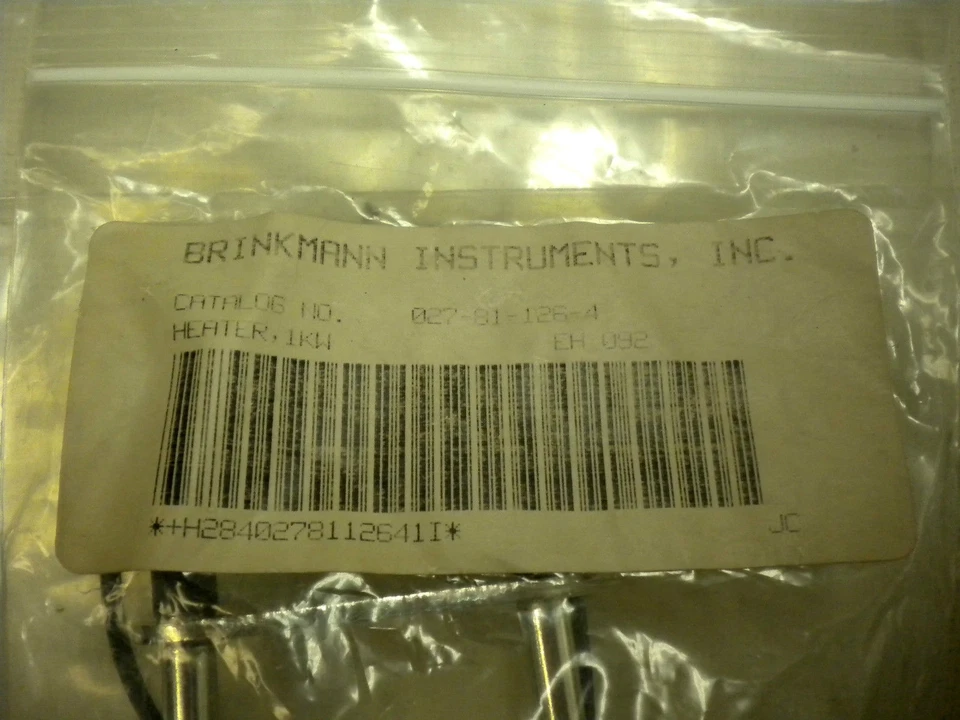 Elemento calefactor Brinkmann Instruments 1KW 027-81-126-4 Foto 2 de 2