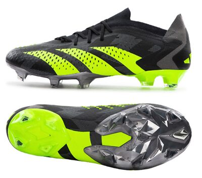 Adidas Men PREDATOR Accuracy INJ.1 FG Cleats Black Football