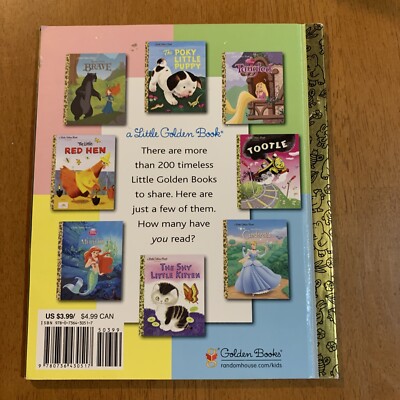 Frozen Little Golden Book Hardcover By RH Disney VG Elsa