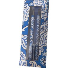 Vera Bradley Pen  Pencil SET for PURSE Blue Lagoon PERFECT MATCH 11290