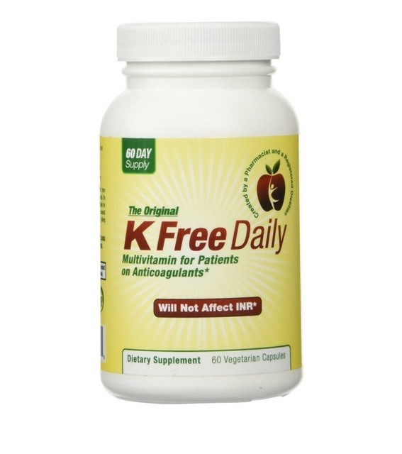 Multivitamin No Vitamin K Safe for People on Blood