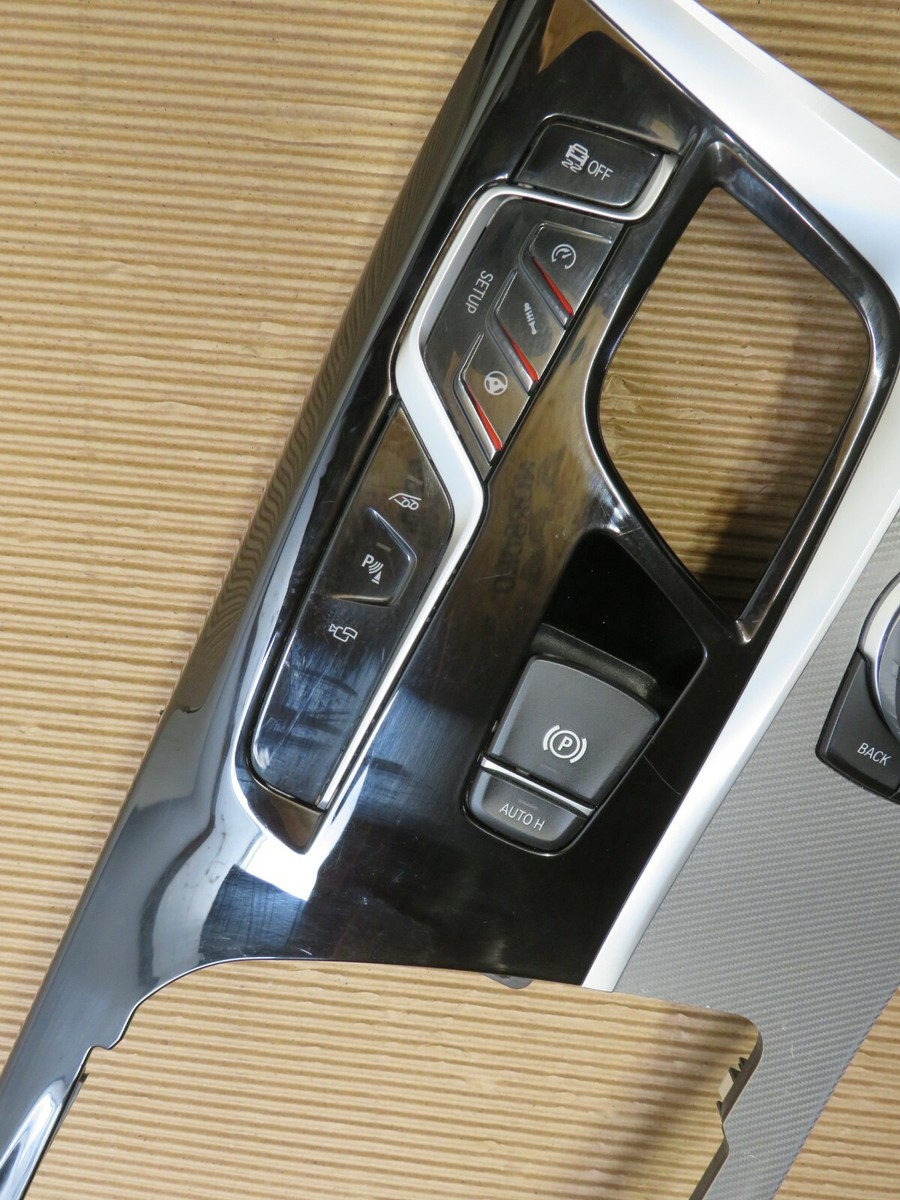 2018-2020 BMW F90 M5 CENTER CONSOLE SWITCH CONTROLS & ALUMINUM  