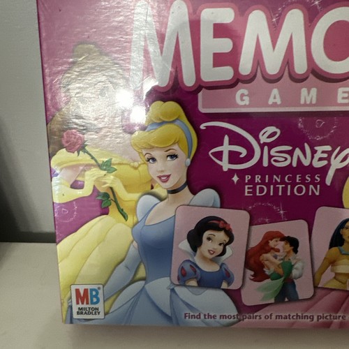 MB Milton Bradley Memory Game Disney Princess Edition ~ New Sealed - Picture 2 of 5