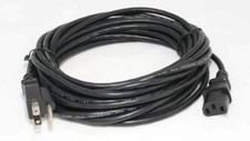 25FT STANDARD Computer Power CORD Cable UL CE FREE SHIPPING