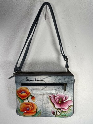 ANUSCHKA INDIA- NWT $248.00 MASTERPIECE PAINTING ON LEATHER TOOK 9 WKS TO FINISH