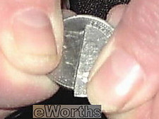 MAGIC   RIPPED   AND  RESTORED  10p  COIN  TRICK  ILLUSION