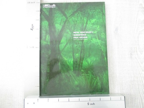 METAL GEAR SOLID 3 Subsistence Final Archive w/Map Guide Sony PS2 Book 2006 MW02 - Picture 2 of 12