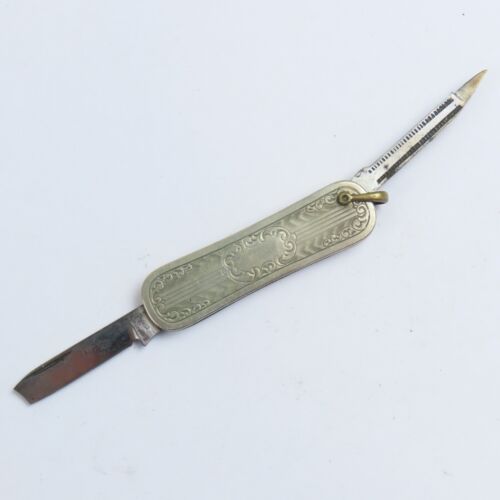 Pocket Watch Collection of 3 Vintage Pen Knives for Pocket Watch Chains - Picture 4 of 10
