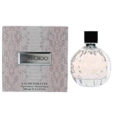 Jimmy Choo by Jimmy Choo 3.3 / 3.4 oz EDT Perfume for Women New In Box