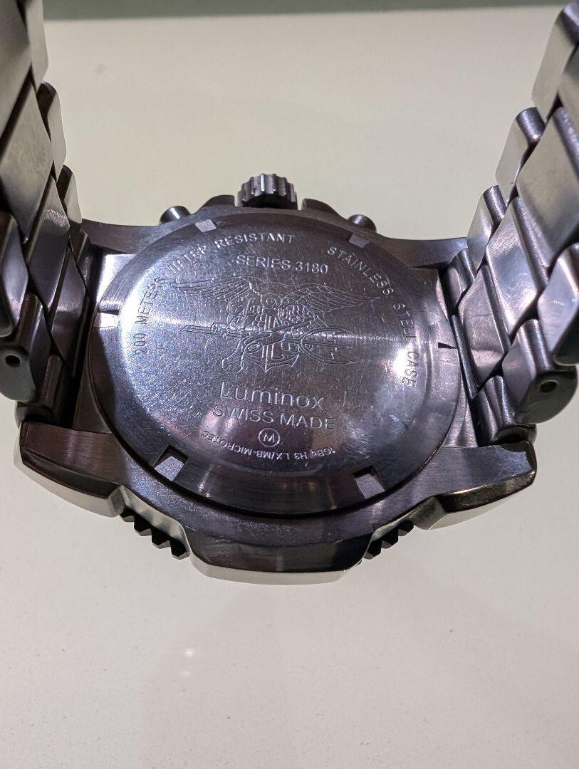 Luminox ルミノックス 3180 SERIES Luminox Navy Seal Steel Colormark Chronograph 3180 Series XS