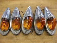 5 Vintage Kd 517 Cab Marker Clearance Lights