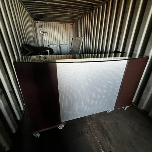 High Quality Mahogany Reception Desk / Front Office Counter
