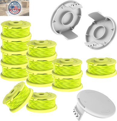 15 Pcs AC80RL3 Replacement Spools, 11Ft .080 Trimmer Line Fit for Ryobi One Plus
