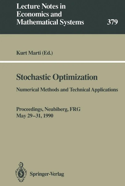 Kurt Marti | Stochastic Optimization | Taschenbuch | Englisch (1992) | Viii-image