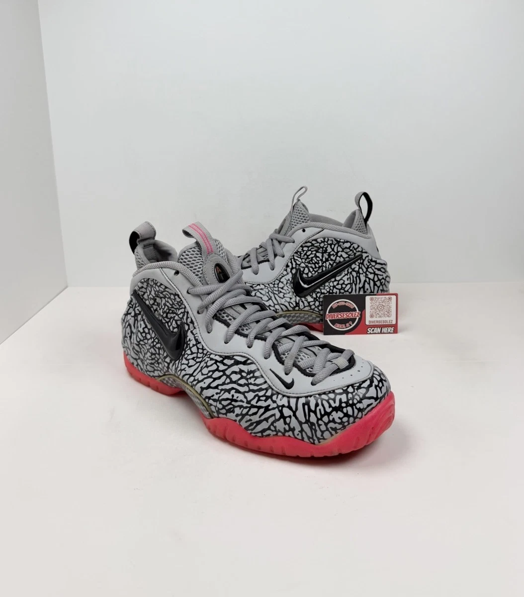 Nike Air Foamposite pro premium elephant cement NIKE AIR FOAMPOSITE PRO PREMIUM ONE ELEPHANT PRINT WOLF GREY  main image 2