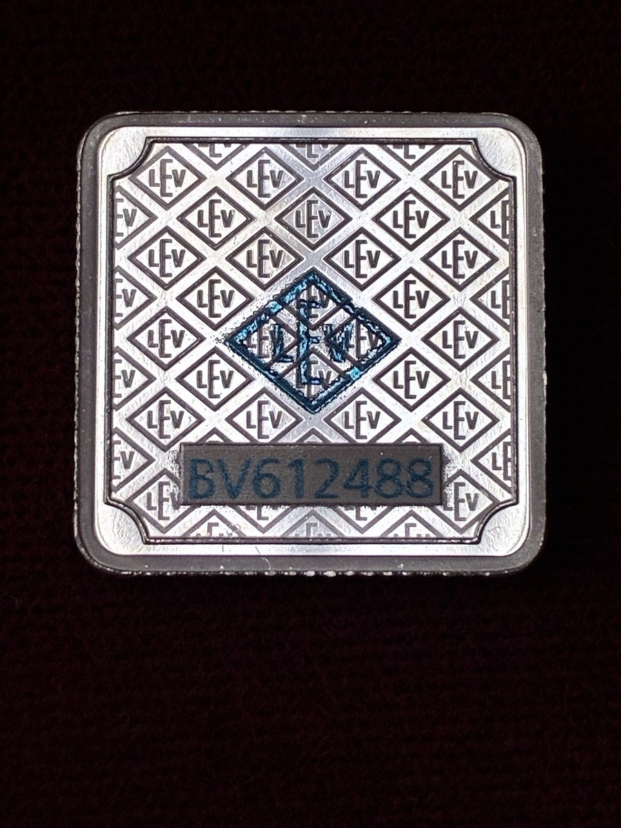 Geiger Edelmetalle Original - 5 Gram .999 Silver Square / Bar NO