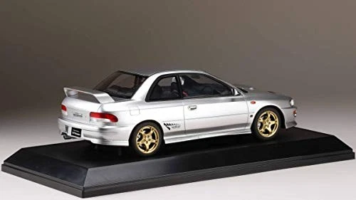Hobby JAPÓN 1/18 Subaru Impreza WRX Tipo R STi Ver IV (GC8) 1997 Plateado HJ1812ES Foto 4 de 4