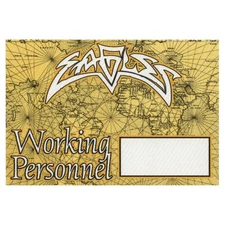 The Eagles 1994 Hell Freezes Over Concert Tour Working Backstage Pass