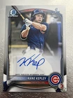 2025 Bowman Draft Kane Kepley Chrome Auto 1st Prospect #CPA-KK Cubs