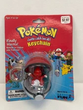 Vintage 1999 Pokémon Charmeleon Keychain