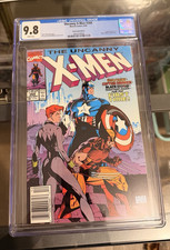 Uncanny X-Men 268 Newsstand CGC 9.8 - Iconic Cover by Jim Lee - White Pages