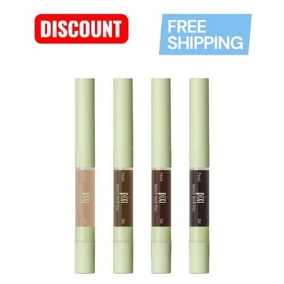 Pixi Natural Brow Duo Precision Pencil & Tinted Gel Waterproof Brow Shap, 0.2 oz