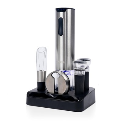 Electric Wine Opener, Automatic Electric Wine Bottle Corkscrew Opener Gift Se...