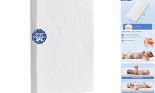 33x20 Bassinet Mattress for MikaMicky: 2" Thick Dual Sided Gel Memory Foam
